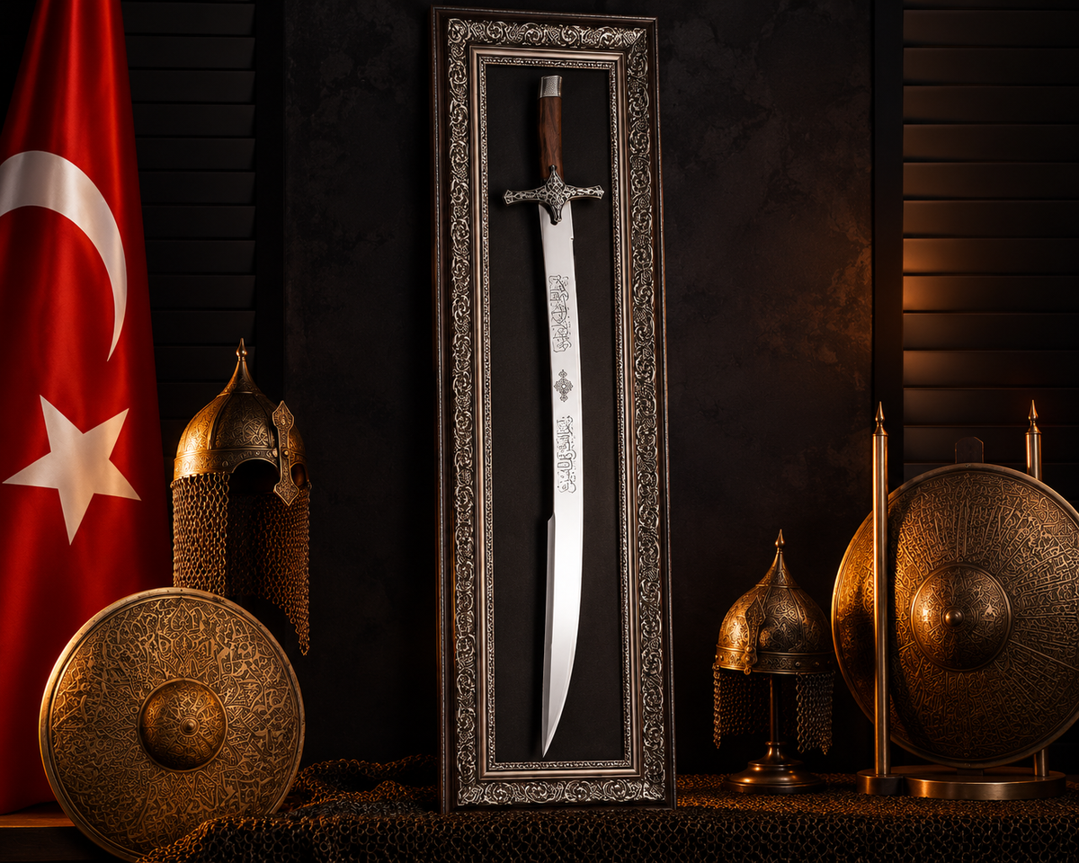 Sultan Tableau – Prunkrahmen für Schwerter