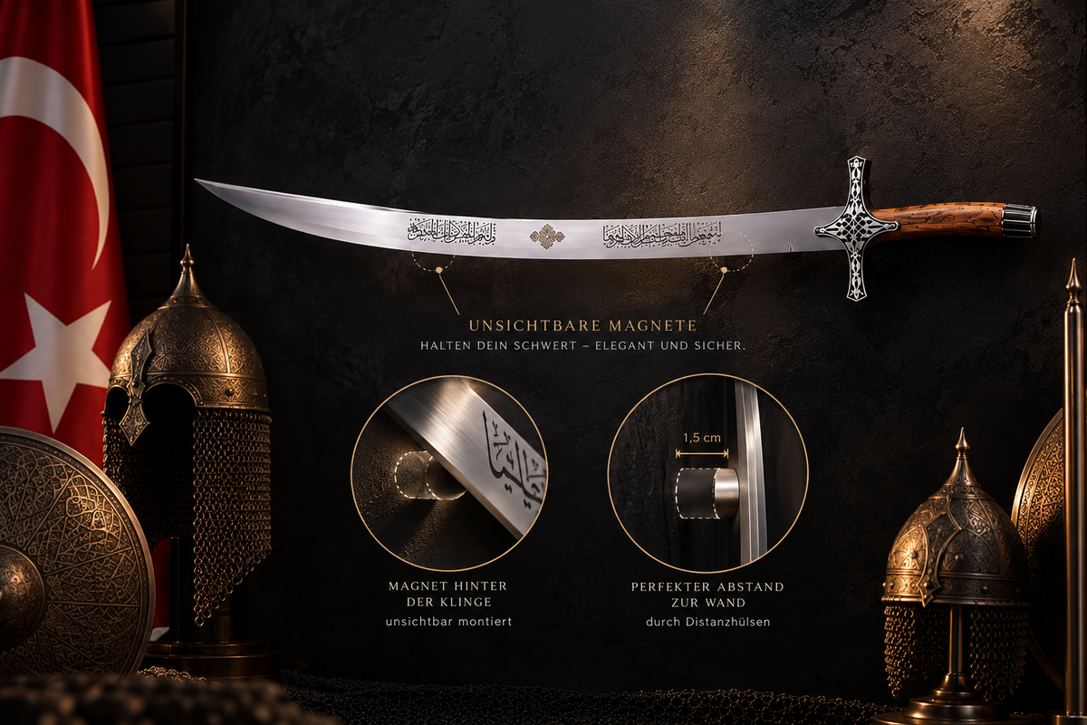 Schwebe-Halterung – Magnetisches Wandmontage-Set